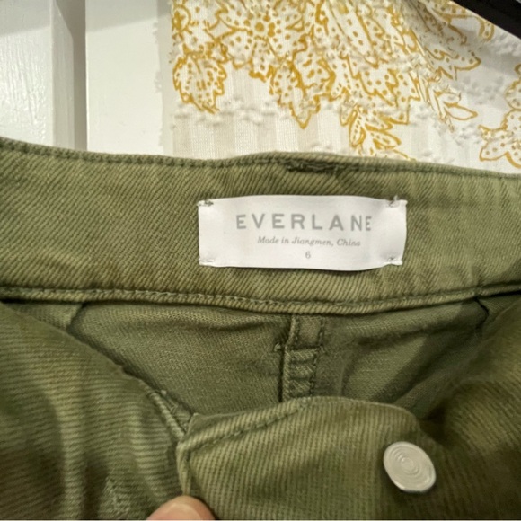 Everlane Olive Wide-Leg Pants - Picture 8 of 8